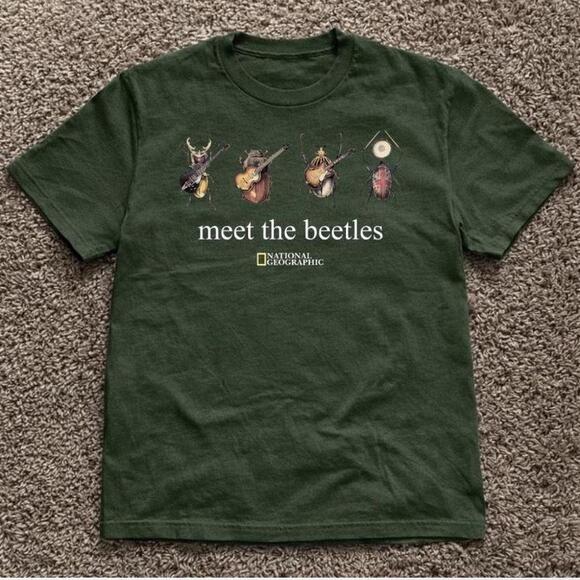 Tops - National Geographic Green Beetle T-Shirt